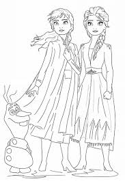 Frozen 2 Malbuch Geschenk Coloring Book For Kids Ausmalbilder Disney Malvorlagen Ausmalbilder Anna Und Elsa