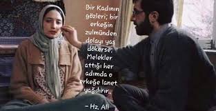 Bir Kadinin Gozleri Bir Erkegin Zulmunden Dolayi Yas Dokerse Melekler Attigi Her Adimda O Erkege Lanet Yagdirir Hz Ali Guzel Soz Adlar Melek