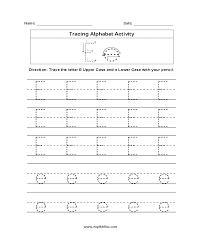 Use this collection of tracing worksheets to introduce your students and kids to the alphabet and how to print the letters from a to z. Alphabet Worksheets Tracing Alphabet Worksheets
