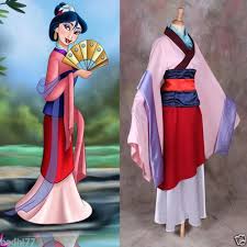 Hua Mulan Pink Cosplay Costume Movie Princess Fancy Party Dress Fancy Dresses Party Mulan Costume Diy Disney Dresses