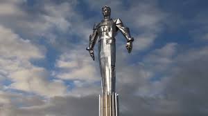 The monument was erected in 1980 in the run up to the 1980 olympic games. Monument To Yuri Gagarin In Moscow Russ Stock Video Pond5