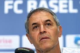 Basels Head Coach Marcel Koller Attends Editorial Stock Photo