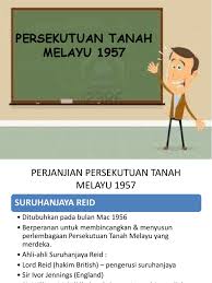 Menghantar surat kepada setiausaha tanah jajahan. Persekutuan Tanah Melayu 1957