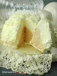 Tartufo Bianco Al Caffe Dessert Con Cuore Di Crema Al Caffe Dolci Tartufo Dolci Veloci E Facili
