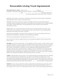 When you create a diy living trust, there are no attorneys involved in the process. 30 Free Living Trust Forms Templates Word Templatearchive