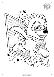 Cute paw patrol coloring pages for kindergarten. Paw Patrol Rocky Coloring Pages For Boys Peppa Pig Games Page Printable Preschoolers Axialentertainment