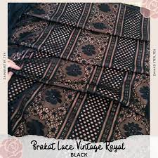 Check spelling or type a new query. Kain Brokat Lace Royal Vintage Warna Hitam Shopee Indonesia