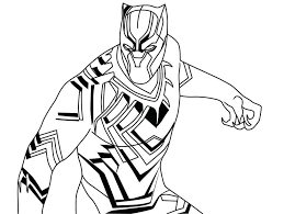 Black Panther Coloring Pages Best Coloring Pages For Kids Superhero Coloring Pages Black Panther Drawing Black Panther Comic