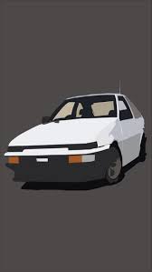 Red toyota ae86 trueno, front, corolla, transportation, mode of transportation. Ae86 Phone Wallpapers Top Free Ae86 Phone Backgrounds Wallpaperaccess