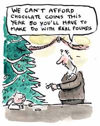Christmas cartoons and comics 7273 results. Christmas Cartoon Of The Day 2 Chocolate Coins The English Blog