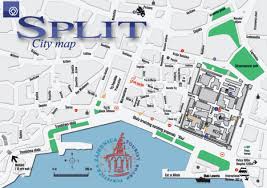 Modern concrete and glass constructions are found. Split Map And Split Satellite Image