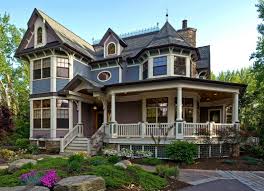 The architecture during queen victoria's reign was grand and reflected the prosperity of the 19th and 20th centuries with ornate details throughout. The Most Popular Iconic American Home Design Styles Victorian Homes Exterior Victorian Style Homes Victorian Homes