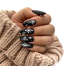 Christmas Fun Carnival Glam Carnival Nails Winter Nails Acrylic Snow Nails