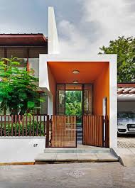 It is only when you decide the size and the shape of the building will you be able to know about its architecture and design. This L Shaped Home S Double Height Living Room Opens To The Garden
