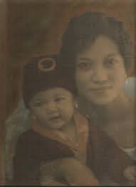 Old photo of grandfather and father in Greensboro