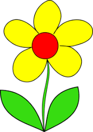 Yellow Flower Clip Art Clip Art Flower Clipart Art Drawings For Kids