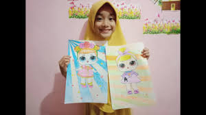 Coloring Lol Mewarnai Lol Dengan Pensil Warna Youtube
