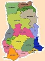 Ghana is a country of 24,339,838 inhabitants, with an area of 239,460 above you have a geopolitical map of ghana with a precise legend on its biggest cities, its road. The Database Ghanaplacenames