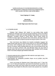 Maybe you would like to learn more about one of these? Top Pdf Contoh Proposal Pengajuan Judul Penelitian 123dok Com
