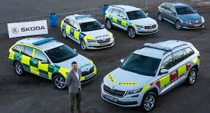 Skoda Debuts New Vehicle Lineup For Emergency Services W Video Carscoops Skoda Skoda Kodiaq Rescue Vehicles