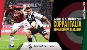 Jadwal coppa italia siaran live tvri ac milan vs torino & juventus vs genoa, ada kans derby milan. Jadwal Babak 16 Besar Coppa Italia Dan Supercoppa Italiana Berita Bola Livescore Jadwal Cuplikan Gol