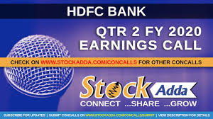 Hdfc ltd is one of india's leading housing finance companies. Hdfc Bank Ltd Investors Conference Call Qtr2 Fy20 Youtube