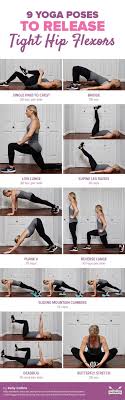 9 Exercises To Release Tight Hip Flexors The Stretches Feel Amazing Hip Flexor Tight Hips Tight Hip Flexors