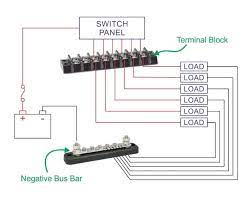 Switch wiring diagram in addition dual battery isolator wiring. Switch Panel Options New Wire Marine