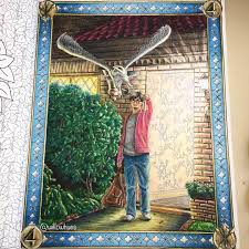 Harry Potter Coloring Book Privet Drive Hedwig Coloring Page Sanat Dersleri Sanat