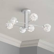 At 1800lighting, we offer an amazing assortment of quoizel light fixtures and products in our expansive selection. Quoizel Spellbound 27 Wide Chrome 6 Light Ceiling Light 86d04 Lamps Plus