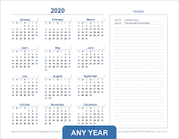 Download the following calendars for free to print at also month calendars in 2021 including week numbers can be viewed at any time by clicking on one of. Yearly Calendar Template For 2021 And Beyond