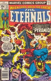 Gcd Cover The Eternals 19 Kirby Character Marvel Comics Covers Marvel Comics Art