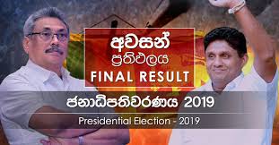 Results Of Sri Lanka Presidential Election 2019