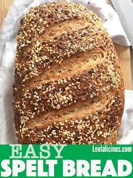 Homemade Spelt Bread Spelt Bread Bread Recipes Homemade Easy Bread Recipes