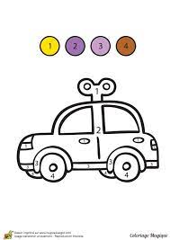 Coloriage Et Illustration D Un Coloriage Magique Maternelle Une Voiture Mecanique Voici Un Jouet Q Coloriages Magiques Maternelle Coloriage Magique Coloriage