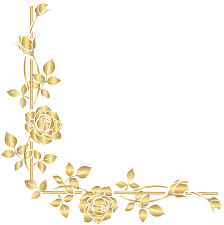  Gold Rose Corner Png Clip Art Image Gallery Yopriceville High Quality Images And Transparent Png Free Clipart Art Images Clip Art Free Clip Art