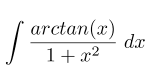 Integration of rational functions into logarithms by substitution & long division. Integral Of Arctan X 1 X 2 Substitution Youtube