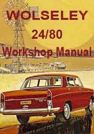 Wolseley 2480 Workshop Manual 1962-1965 Classic Trucks Old Pickup Trucks Classic Pickup Trucks