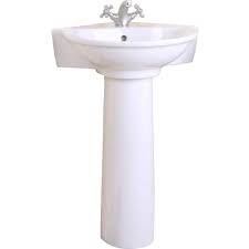 Shop for large or small undermount sinks in various shapes. Pegasus Evolution Corner Pedestal Combo Bathroom Sink In White 3 221wh The Home Depot
