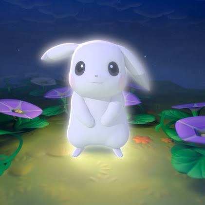 Im neuen Pokémon Pokopia gibt es mit Schlappchu (im Englischen Peakychu) eine blasse und im Dunkeln schimmernde, weibliche Version von Pikachu. Schlappchu hat zu viel Elektrizität abgegeben, um seinen kranken Freunden zu