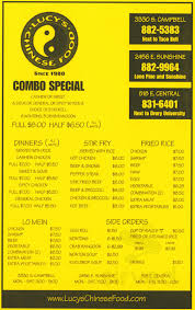 © 2020 all rights reserved. Lucy S Chinese Food Menu In Springfield Missouri Usa
