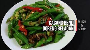 Kacang buncis goreng belacan (french beans. Resepi Biskut Kacang Buncis Resepikek Camored Com