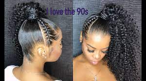 How To Do Cute 90s Style Side Ponytail Video Https Blackhairinformation Com Video Galle Hair Ponytail Styles Side Ponytail Hairstyles Ponytail Hairstyles
