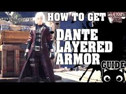 Download Steam Community Video How To Get Dante Layered Armor Monster Hunter World Guide