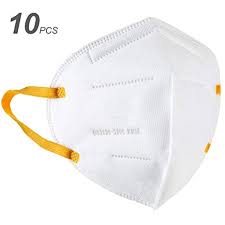 Atemschutzmaske Set Kn95 Premium Atemmaske Perfekt Anpassbare Ffp2 Mundschutz Maske Feinstaubmaske Staubschutzmaske Staubmaske Kn95 Maske X 10 Baumar Mascaras