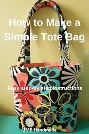 Our leather patterns comes in pdf format with instant download after purchased. How To Make A Simple Tote Bag Jmb Handmade