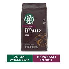 Buy starbucks coffee beans and get the best deals at the lowest prices on ebay! Starbucks Dark Roast Whole Bean Coffee Espresso Roast 1 Bag 20 Oz Walmart Com Walmart Com