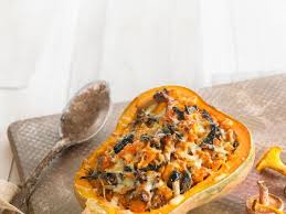 Courge Farcie Aux Champignons Recettes Recette Courge Farcie Recette Courge Butternut Recette Courge