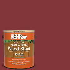 There are likely variations in the colors on the entire area, as well as within each brick, but the overall brick can be red, coral, orange, pale peach, grey, or even purple toned. Behr 1 Gal S H 170 Red Brick Solid Color House And Fence Exterior Wood Stain 03001 The Home Depot