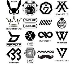 Kpop Decal Sticker By Harusart On Etsy Kpop Logos Phone Decal Stickers Kpop Tattoos